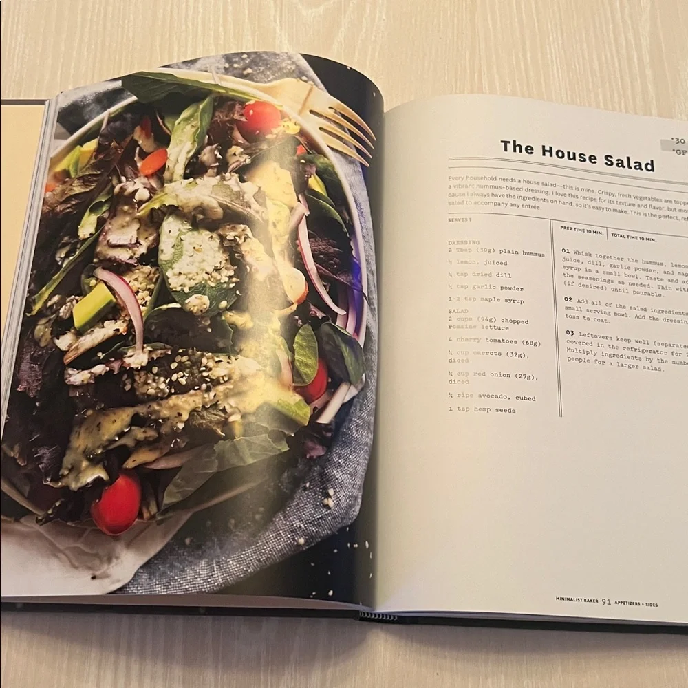 Minimalist Baker cookbook